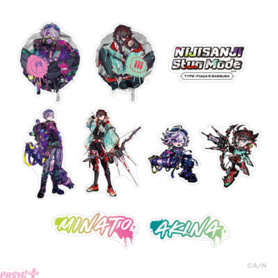 【にじさんじ】不破湊と三枝明那の撮り下ろしビジュアルを使用！ 「NIJISANJI Stun Mode Type:Fuwa＆Saegusa」のグッズが12月17日18時より販売開始【ふわぐさ】