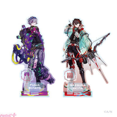 【にじさんじ】不破湊と三枝明那の撮り下ろしビジュアルを使用！ 「NIJISANJI Stun Mode Type:Fuwa＆Saegusa」のグッズが12月17日18時より販売開始【ふわぐさ】