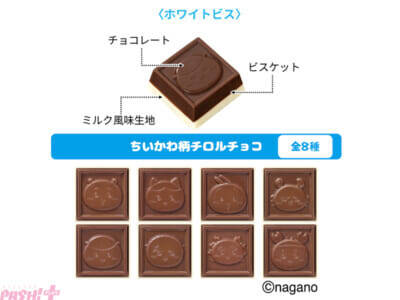 ちいかわ、ハチワレ、うさぎ、モモンガをデザインしたスクエア缶がカワイイ！ 『ちいかわ チロルチョコ缶』が発売決定