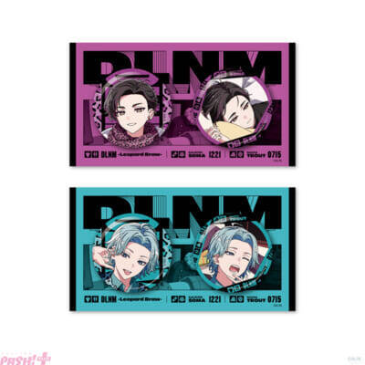 【にじさんじ】酒寄颯馬と渚トラウトの「だるねむ」からヒョウ柄＆ギラギラ仕様の新グッズが登場！ 「DLNM – Leopard Braw -」グッズが1月1日より販売開始