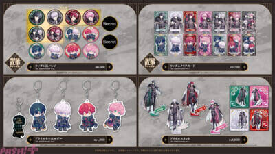 「騎士X – Knight X -」結成1周年記念グッズが発売決定！ 初登場の指人形マスコットや描きおろしアクリルスタンドなどがラインナップ