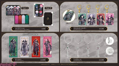 「騎士X – Knight X -」結成1周年記念グッズが発売決定！ 初登場の指人形マスコットや描きおろしアクリルスタンドなどがラインナップ