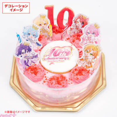 すとぷり結成10周年をケーキでお祝い！ 「STPR PARADISE」第4弾として『すとぷり10周年アニバーサリーケーキ』が数量限定で販売