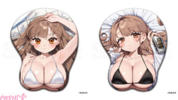 大迫力な魅力を立体マウスパッドで再現！ 咲良ゆきさんのオリジナルキャラ「児玉りん」「児玉紗和」の新規描き下ろしグッズが登場