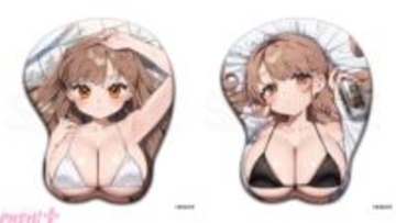 大迫力な魅力を立体マウスパッドで再現！ 咲良ゆきさんのオリジナルキャラ「児玉りん」「児玉紗和」の新規描き下ろしグッズが登場