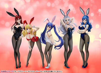 こぼれ落ちそうなバストに視線釘付け。アニメ『FAIRY TAIL』よりミラジェーンがバニー姿でフィギュア化