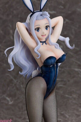 こぼれ落ちそうなバストに視線釘付け。アニメ『FAIRY TAIL』よりミラジェーンがバニー姿でフィギュア化