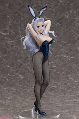 こぼれ落ちそうなバストに視線釘付け。アニメ『FAIRY TAIL』よりミラジェーンがバニー姿でフィギュア化