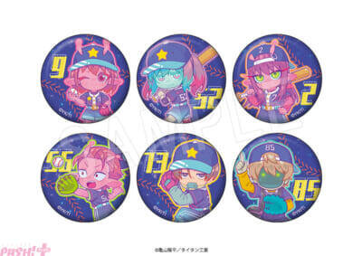 【ミルサブ】ベースボールがテーマの描き下ろしミニキャライラストを使用！ アニメ『銀河特急 ミルキー☆サブウェイ』アクリルスタンドやポラショットコレクションなどの新グッズが登場