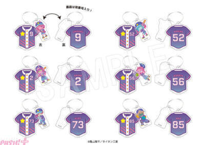 【ミルサブ】ベースボールがテーマの描き下ろしミニキャライラストを使用！ アニメ『銀河特急 ミルキー☆サブウェイ』アクリルスタンドやポラショットコレクションなどの新グッズが登場