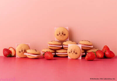 「カービィカフェ」とコラボしたかわいいデザインはファン必見！ 『カービィのストロベリーバーガー』が公式通販初登場