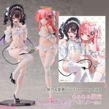 キュートな天使と悪魔のカゲキな露出に悶絶…！ 『紫乃＆愛夢 Illustrated by RIKO 1/6スケール 完成品フィギュア』が案内中