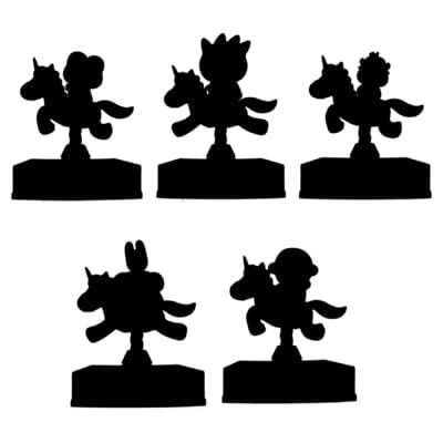 【サンリオ】大好評のバブルヘッドドールに新色が登場！ チョコキャットやハンギョドンたちがラインナップの『Shaky！ サンリオキャラクターズ メリーゴーランド -MINT-』が10月中旬より順次発売