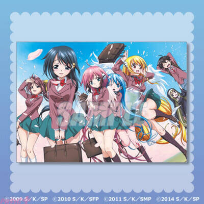 アニメ『そらのおとしもの』イカロスや日和たちの美麗なイラストを楽しめる！ ビッグクッションやB2タペストリーが当たるオンラインくじが登場