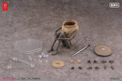 シュールなのにセクシー!? 組み換えも楽しめるアクションフィギュア『RPG-09 壺ミミック』が予約受付開始