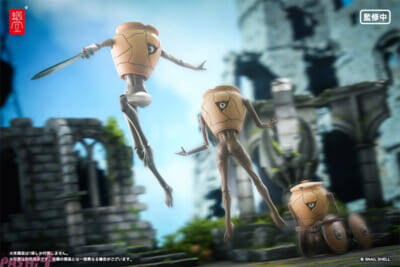 シュールなのにセクシー!? 組み換えも楽しめるアクションフィギュア『RPG-09 壺ミミック』が予約受付開始