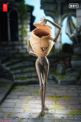 シュールなのにセクシー!? 組み換えも楽しめるアクションフィギュア『RPG-09 壺ミミック』が予約受付開始