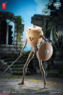 シュールなのにセクシー!? 組み換えも楽しめるアクションフィギュア『RPG-09 壺ミミック』が予約受付開始