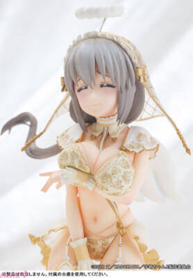 包み込まれそうな豊満ボディに昇天しそう…！ アニメ『宇崎ちゃんは遊びたい！ω』宇崎月が天使をモチーフにした描き下ろしイラストの姿でフィギュア化