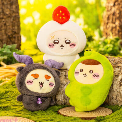 【ちいかわ】ナース、ドクター、えだまめ……!?　ちいかわたちが思い思いのかわいい仮装で大集合！ 『みんなで仮装なマスコット』が受注予約開始