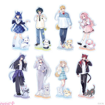 【にじさんじ】ローレン・イロアスや伊波ライが参加！ ライバーをモチーフにした“おとものわんにゃん”にも注目の「にじさんじわんにゃんdays vol.2」グッズが登場