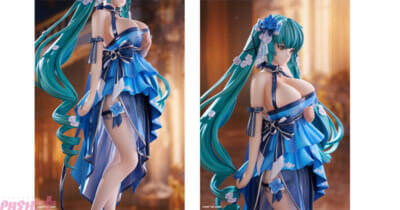 こぼれ落ちそうなバストに視線釘付け…！ 『勝利の女神：NIKKE』プリバティが限定コスチューム「バンケット・プリンセス Ver.」の姿でフィギュア化