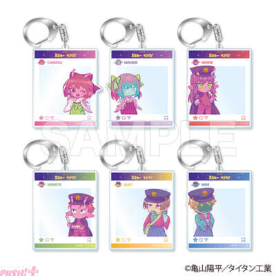 【ミルサブ】お花見姿の描き下ろしミニキャライラストがかわいい！ 大人気アニメ『銀河特急 ミルキー☆サブウェイ』新作グッズが発売決定