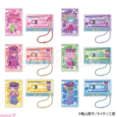 【ミルサブ】お花見姿の描き下ろしミニキャライラストがかわいい！ 大人気アニメ『銀河特急 ミルキー☆サブウェイ』新作グッズが発売決定