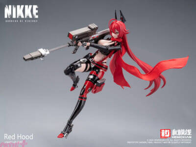 抜群のボディラインやセクシーなスーツもバッチリ再現！ 『勝利の女神：NIKKE レッドフード 1/12スケール プラスチックキット』が案内中