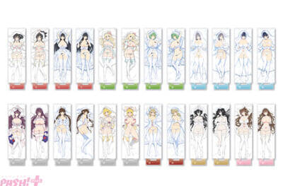 大きくやわらかな胸があなたの手首をやさしく癒す…！ 『閃乱カグラ』抱き枕カバー用の描き下ろしイラストを使用したおっぱいマウスパッドが登場