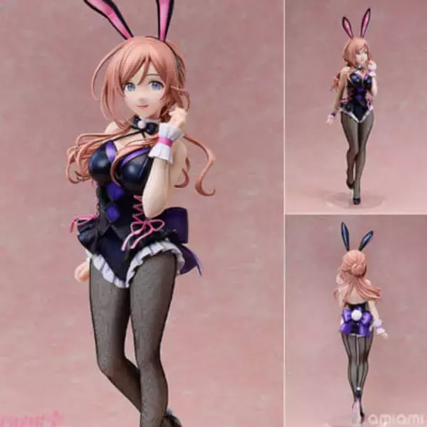 バニーガール衣装の質感が極上のボディラインを惹き立てる…！ 『学園アイドルマスター』姫崎莉波が描き下ろしの公式オリジナルバニーガール衣装でフィギュア化