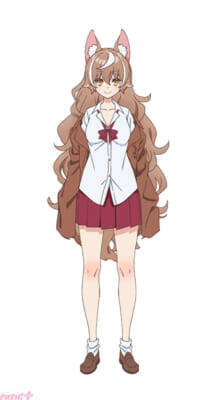 アニメ『人外教室の人間嫌い教師』尾々守一咲がニンゲンになったときの人格「尾々守いさき」が初登場！ キャラクター設定画＆紹介文が公開