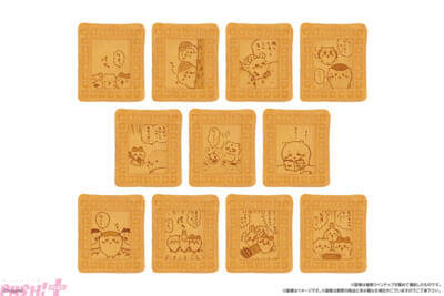 『ちいかわ』仲良しなちいかわたちのかわいいプリントが全11種！ フレーム型ワッフル第2弾『ちいかわ わっふれ～む2』が登場