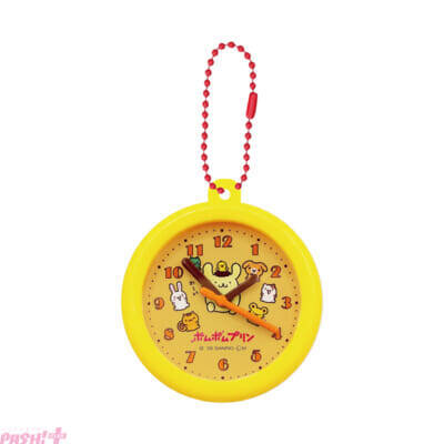 【サンリオ】レトロかわいいデザインについ集めたくなっちゃう…！ レトロレッスンバッグミニキーホルダー＆レトロ壁掛け時計風クリップキーホルダーがカプセルトイ自販機に新登場