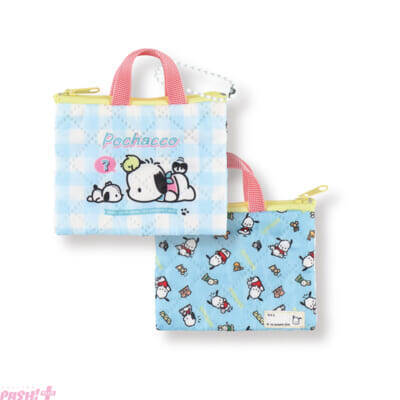 【サンリオ】レトロかわいいデザインについ集めたくなっちゃう…！ レトロレッスンバッグミニキーホルダー＆レトロ壁掛け時計風クリップキーホルダーがカプセルトイ自販機に新登場