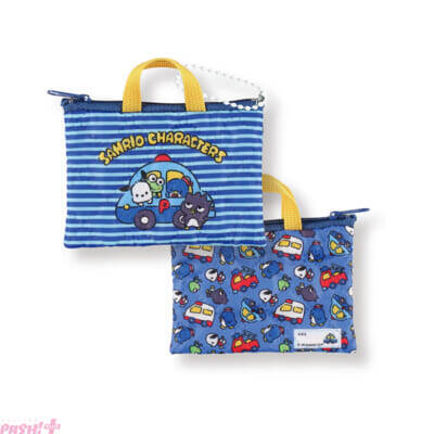 【サンリオ】レトロかわいいデザインについ集めたくなっちゃう…！ レトロレッスンバッグミニキーホルダー＆レトロ壁掛け時計風クリップキーホルダーがカプセルトイ自販機に新登場