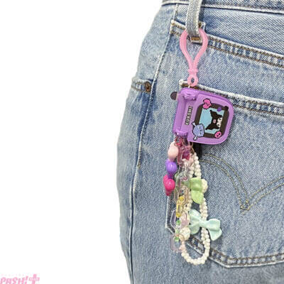 【サンリオ】ドット絵になったキティやクロミたちがかわいい！ 新作カプセルトイ『サンリオキャラクターズ ぱかぱかガラケー風キーホルダー』が登場