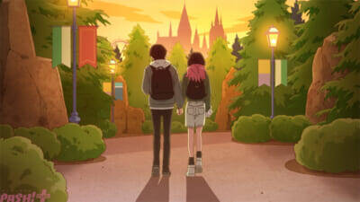 アニメ『正反対な君と僕』山田に「会いたい」と呼び出された西は、ようやく自分の気持ちに気付く。第11話「修学旅行！(後編)」あらすじ＆先行カット