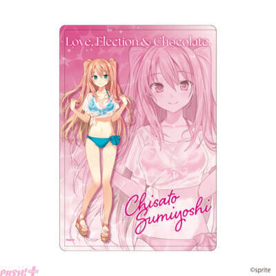 シャツから透ける水着姿にメロメロ…！ 『恋と選挙とチョコレート』×イラストレーター・たん旦先生とのコラボによる描き起こし新作グッズが登場