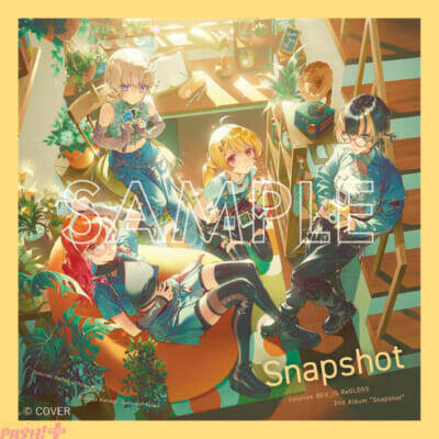 【ホロライブ】ReGLOSSの2nd Album『Snapshot』がHMV35周年記念プロジェクト「the virtual master」の一環としてアナログレコード＆カセットテープで発売決定！
