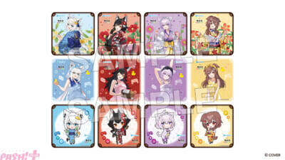 【ホロライブ】白上フブキ、大神ミオ、猫又おかゆ、戌神ころねが参加！ 浴衣姿やフロあがり姿の描き下ろしイラスト使用の“フロライフ”第8弾が開催