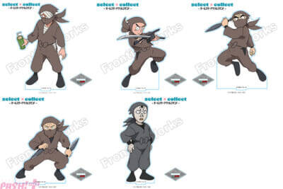 アニメ『忍たま乱太郎』学年や委員会、同室などで揃えられる全86種！ 「セレクト×コレクト(select×collect)」からアクリルスタンドが再々受注決定＆ミニサイズが新登場