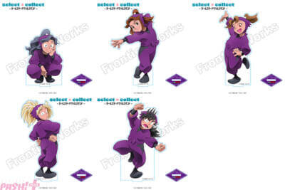 アニメ『忍たま乱太郎』学年や委員会、同室などで揃えられる全86種！ 「セレクト×コレクト(select×collect)」からアクリルスタンドが再々受注決定＆ミニサイズが新登場