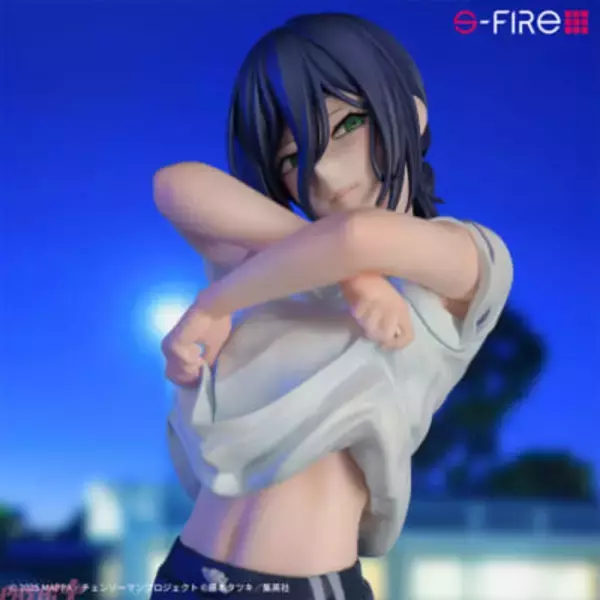 劇場版『チェンソーマン レゼ篇』デンジと夜の学校のプールで過ごすレゼをS-FIREがフィギュア化！ あどけなさが残る表情などを再現