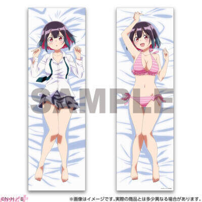 アニメ『ばっどがーる』着崩した制服姿と大胆水着にドキリ。新規両面描きおろしイラストの抱き枕カバーが再販決定