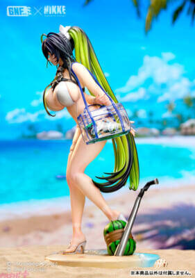 大胆露出のキワドイ水着はヒモの食い込みにも注目！ 『勝利の女神：NIKKE』ギルティが「ディスビリーフウェーブ」の姿でフィギュア化