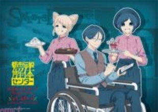 『都市伝説解体センター』第3話を中心としたコラボメニューとグッズが登場！ スイパラの制服を着た廻屋渉・福来あざみ・ジャスミンの新規イラストも必見の「『都市伝説解体センター』オカルト＆ダーク Mystery Tour Cafe in SWEETS PARADISE」が開催