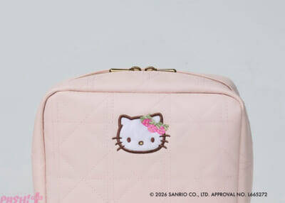 【サンリオ】「ハローキティ×Maison de FLEUR」待望のコラボが実現！ ブランドムックが“いちご”がテーマのかわいいケースやチャーム付きで登場