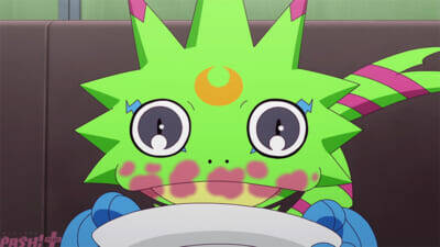 アニメ『デジモンビートブレイク』ニリンソウの前で倒れていたハルオミ。キョウに助けられ、コマンドラモンと再会を果たすが…？ 第26話「罪の味」あらすじ＆先行カット