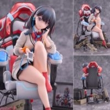 健康的な魅惑の太ももを最大限に楽しめる！ アニメ『SSSS.GRIDMAN』宝多六花がゲーミングチェアに腰掛けた姿でフィギュア化